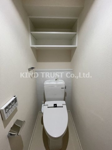 ノルデンハイム天神橋アドバンスのトイレ|ゆったりとした空間のトイレです