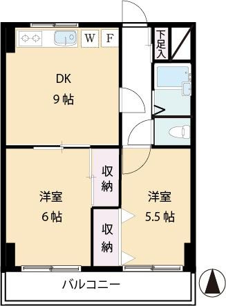 【間取り】 | アルカディア駒沢