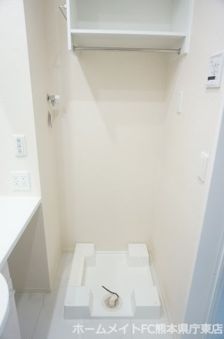 上益城郡御船町大字滝川のアパートの洗面所