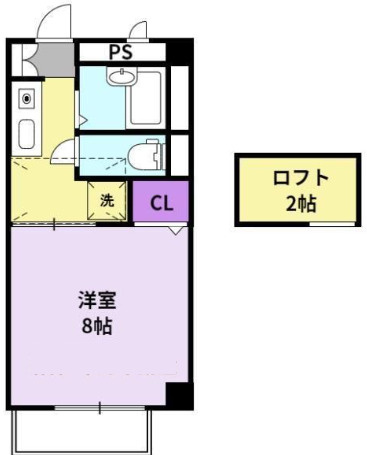 グランベール櫛原の間取り
