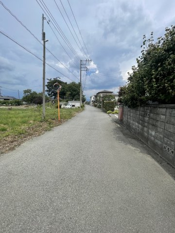 南アルプス市十日市場　土地の外観