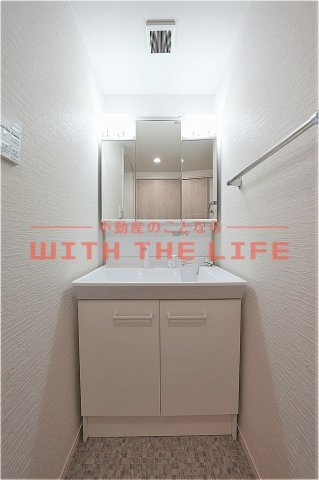 ウィリングブリス【キャッシュバック対象物件】の独立洗面台|独立洗面化粧台が付いています