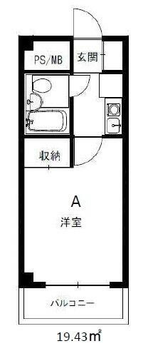 シティクレスト津田沼の間取り