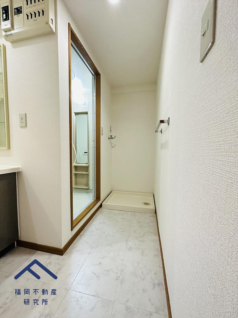 アルフィーネ大野城のランドリースペース