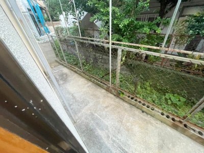 【バルコニー】 | 天久戸建 | ※退去前の為、写真と現状が異なる場合がございます