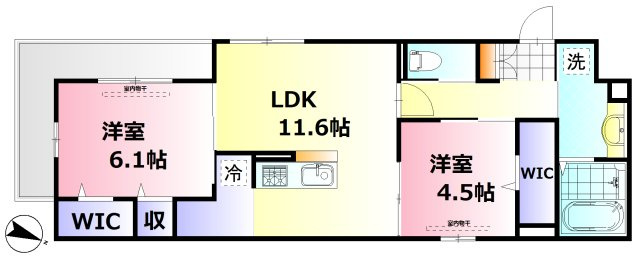 【間取り】 | エントピア東雲