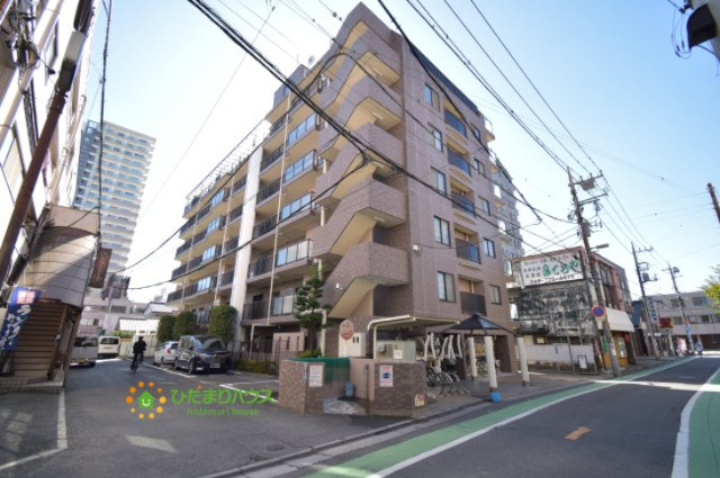上尾市柏座1丁目　中古マンション　グランパーク上尾の外観