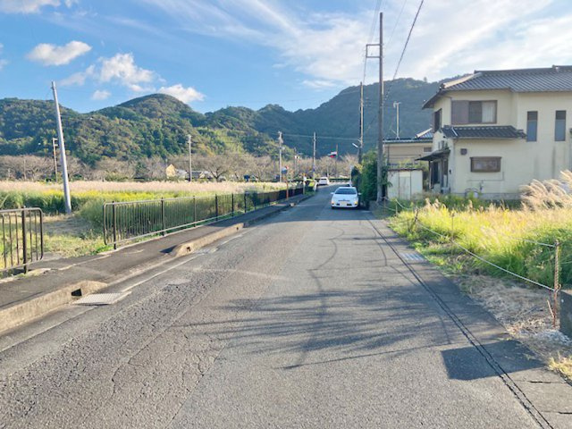 【前面道路含む現地写真】 | 賀茂郡松崎町 売土地 ET04860 | 松崎町江奈　前面道路