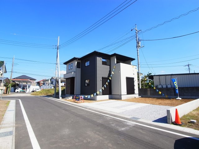 新築　KIS北群馬郡吉岡町２２期　２号棟の前面道路含む現地写真|現地写真　北側接道幅員約4.0ｍ
