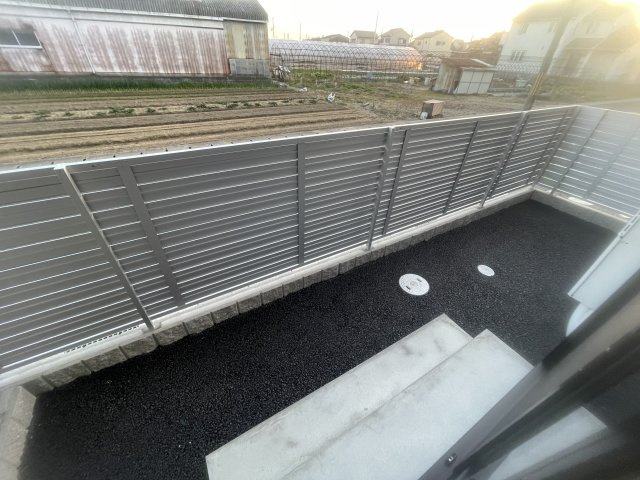 VILLA網干のバルコニー