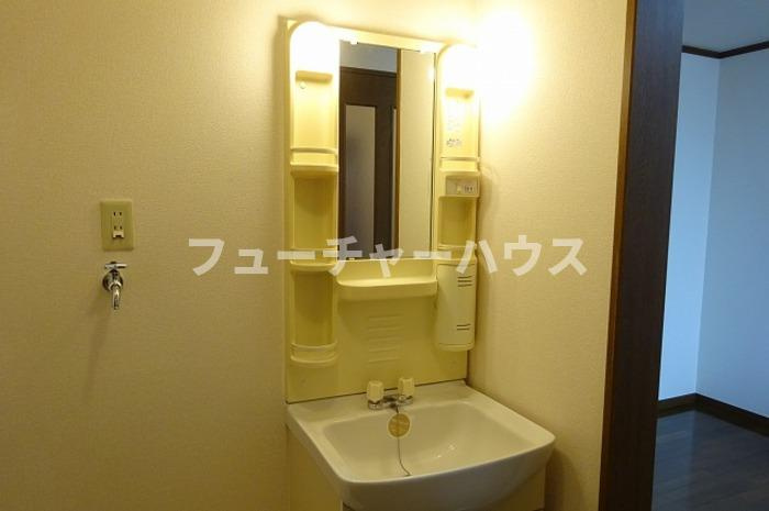 山木ハイツ　Ａの洗面所