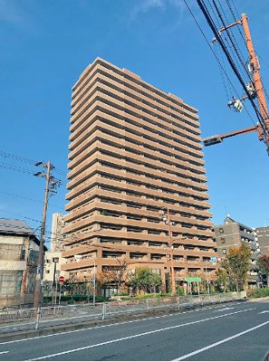 【外観】 | ファミール天神橋グリーンアベニュー | 平成11年竣工のマンション
