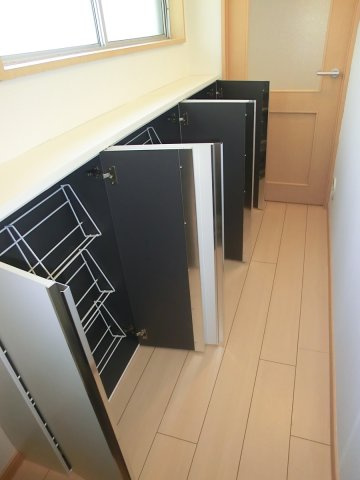 月村マンションNo.11の玄関