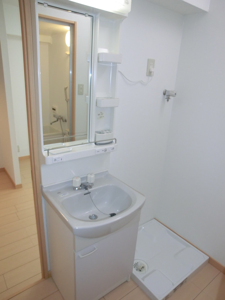 月村マンションNo.11の独立洗面台