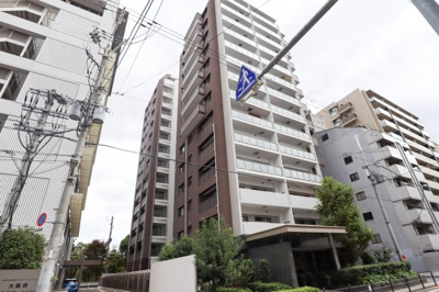 【外観】 | リベールグラン夕陽丘 | 上汐町公園に隣接のマンションです♪