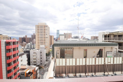 【展望】 | リベールグラン夕陽丘 | 南側バルコニーからの眺め