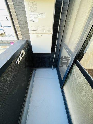 仲介手数料0円！ブランノワール本陣　S棟のバルコニー