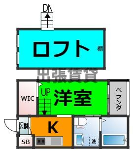 仲介手数料0円！ブランノワール本陣　S棟の間取り