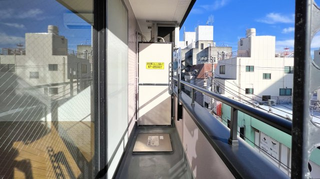 高島屋マンションⅡのバルコニー