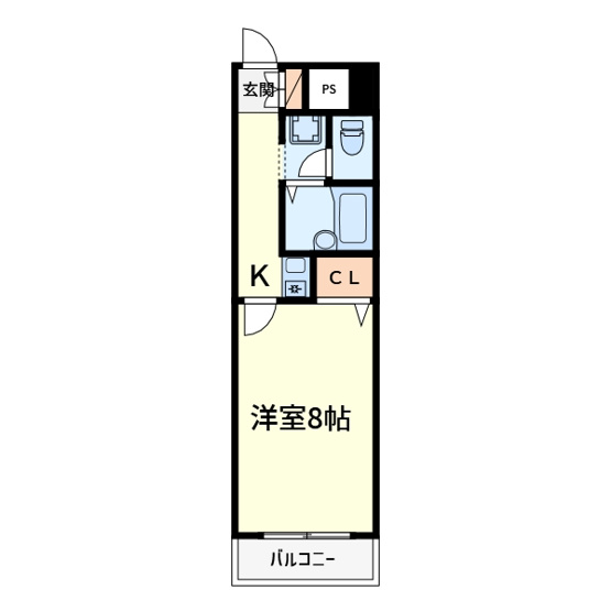 【間取り】 | Etoile　V（エトワールファイブ）