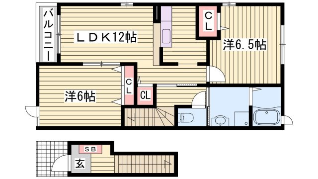 アドバンス　栄の間取り