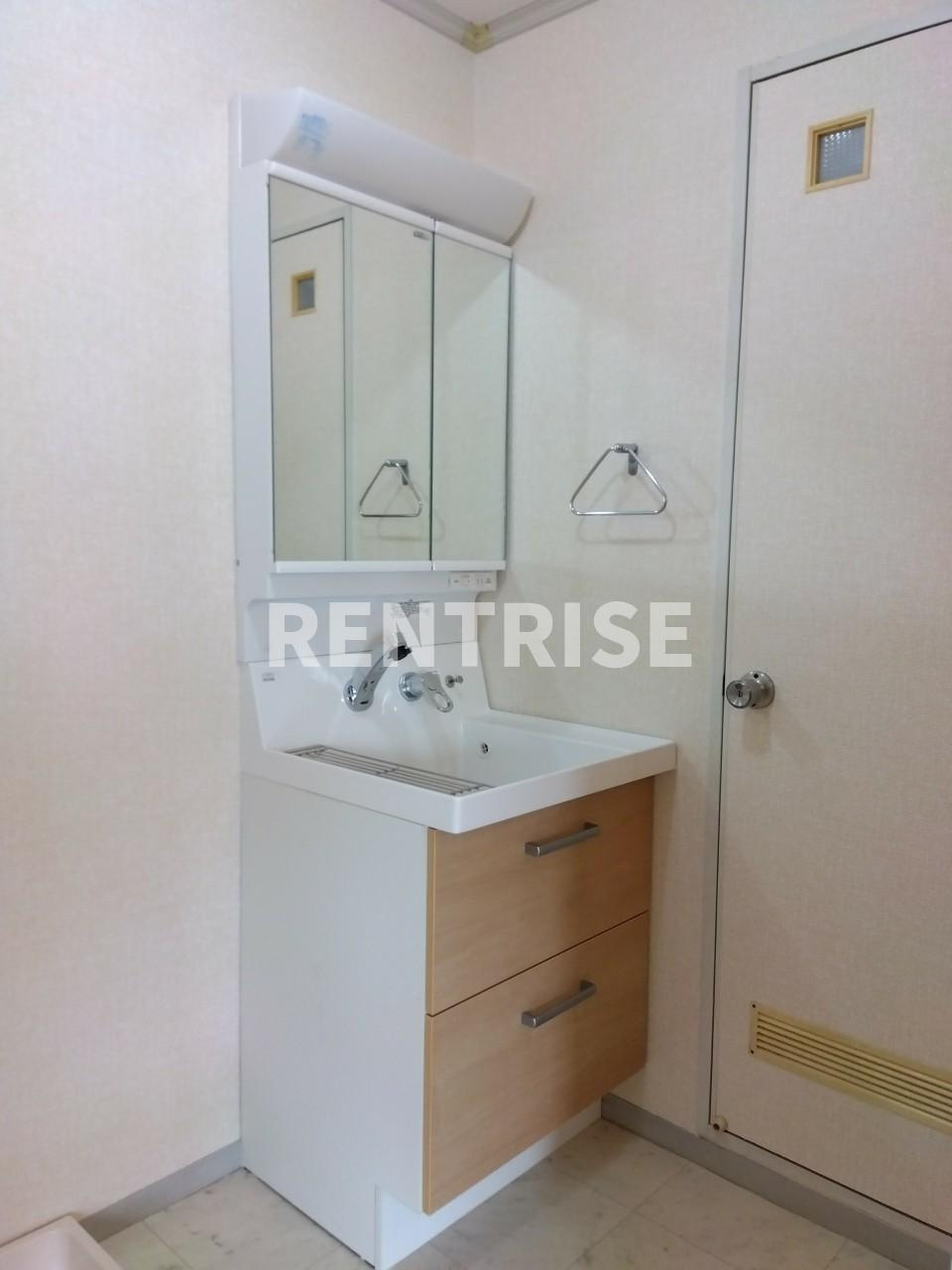 ファミール高畑 Ａの洗面所