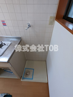 【洗面所】 | エバグリーン浜田山 | 洗濯機置き場