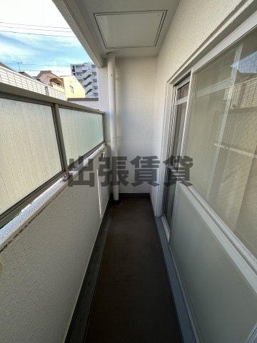 仲介手数料0円！三鈴ハイムのバルコニー