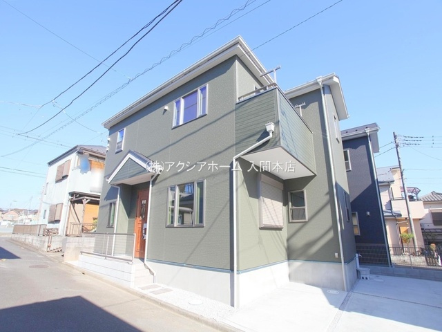 入間市南峯・全2棟　新築未入居一戸建て　1号棟の外観|建物完成致しました。是非この機会にご見学下さい。