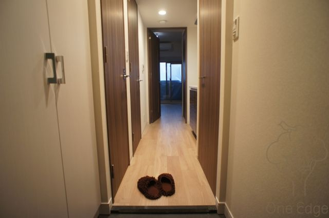 プレサンス梅田東アルファの玄関