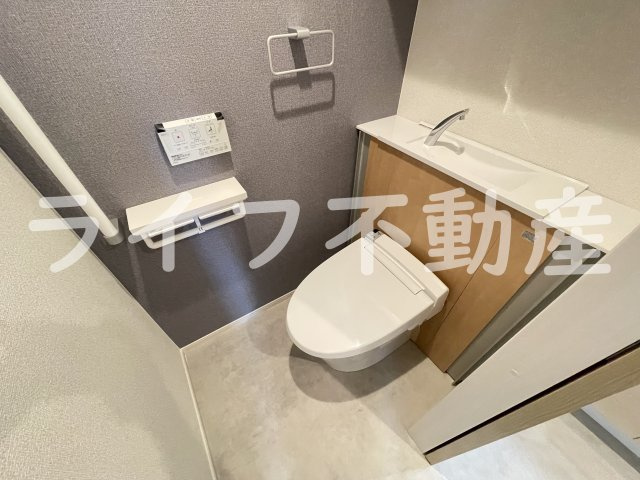 ムーンヒルズ大阪のトイレ|清潔感のあるトイレです