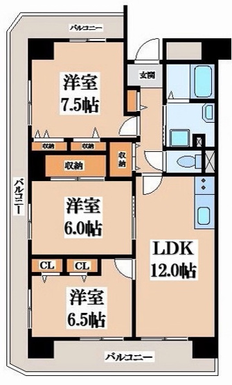 【間取り】 | アンドユーイワキ・東大阪