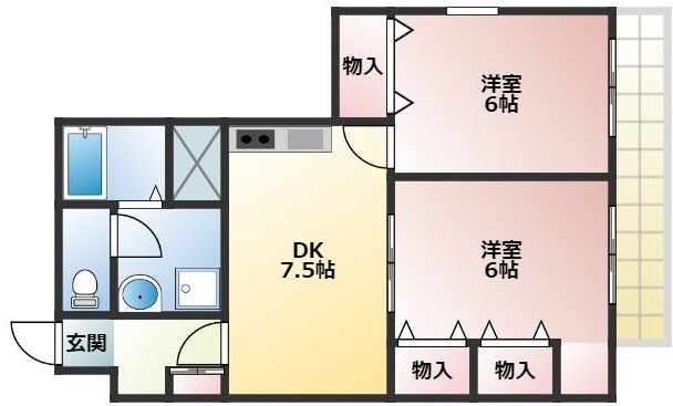 【間取り】 | ヨルム稲津