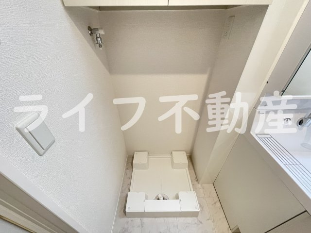 Vier Casa Aの洗面所|スペースが確保できる洗面所です