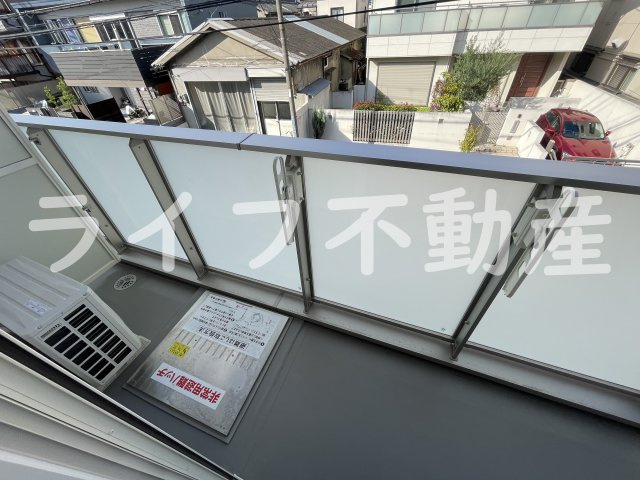 Vier Casa Aのバルコニー|お洗濯にも便利なバルコニー付き