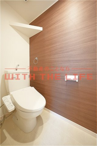 モアメゾン中央公園前【キャッシュバック対象物件】のトイレ|清潔感のあるトイレです