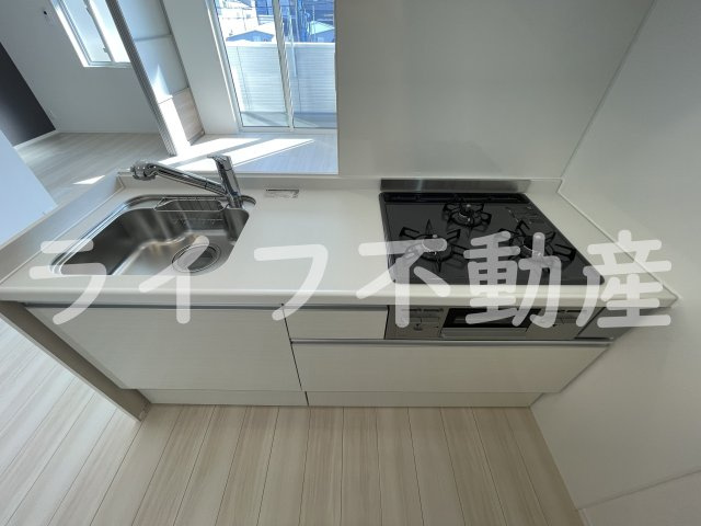 Vier Casa Aのキッチン|きれいなキッチンです