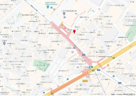 グレイト綱ビルの地図