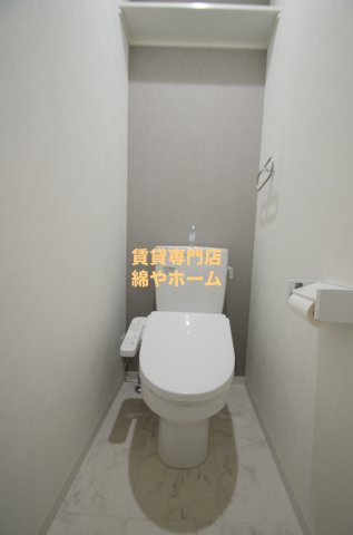 大阪市西成区千本中２丁目のアパートのトイレ|清潔感のあるトイレです