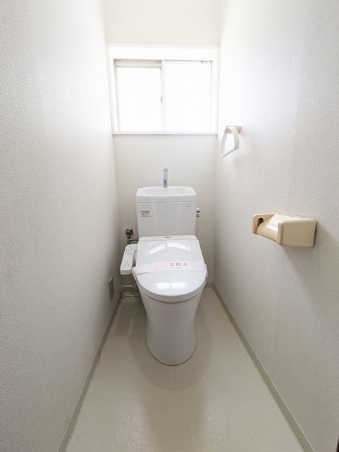 温水便座付トイレ