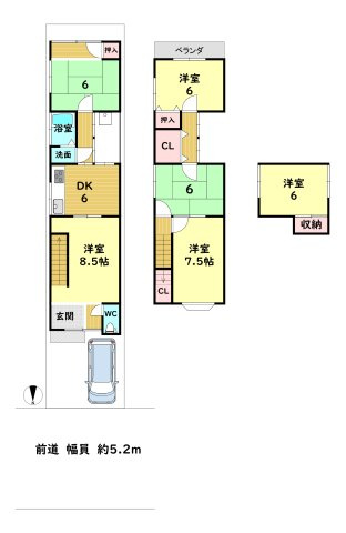 【間取り】 | K21631-柊野