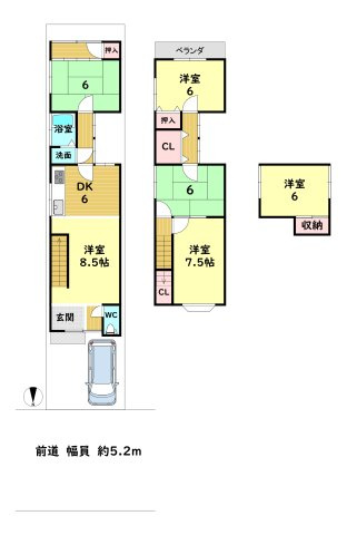 【間取り】 | K21631-柊野