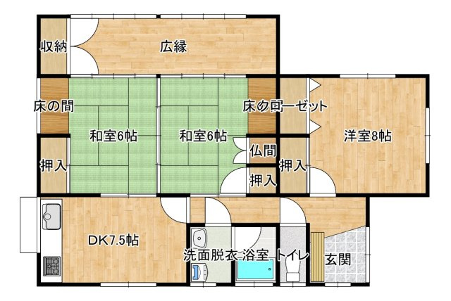 【間取り】 | 平生・沼