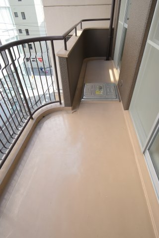 シバタハイツのバルコニー