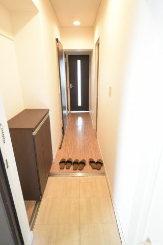 シバタハイツの玄関