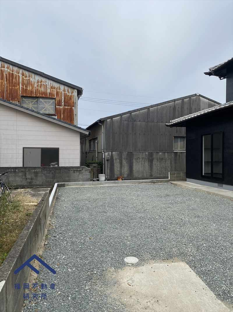 糟屋郡粕屋町大字柚須　戸建ての駐車場