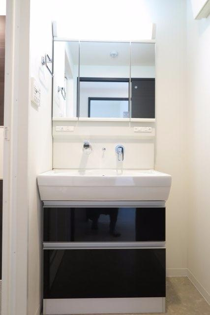 ソルグランデの独立洗面台