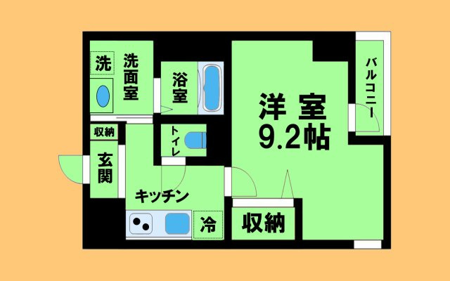 ArtizA浅間町の間取り|間取り反転タイプ