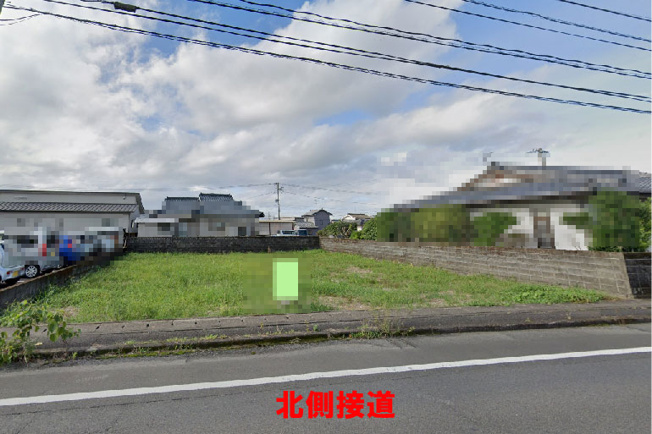【外観】 | 売土地：姫城町 | 外観は、現況と異なる場合がございます。