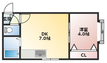 【間取り】 | アークコート北41条Ⅱ